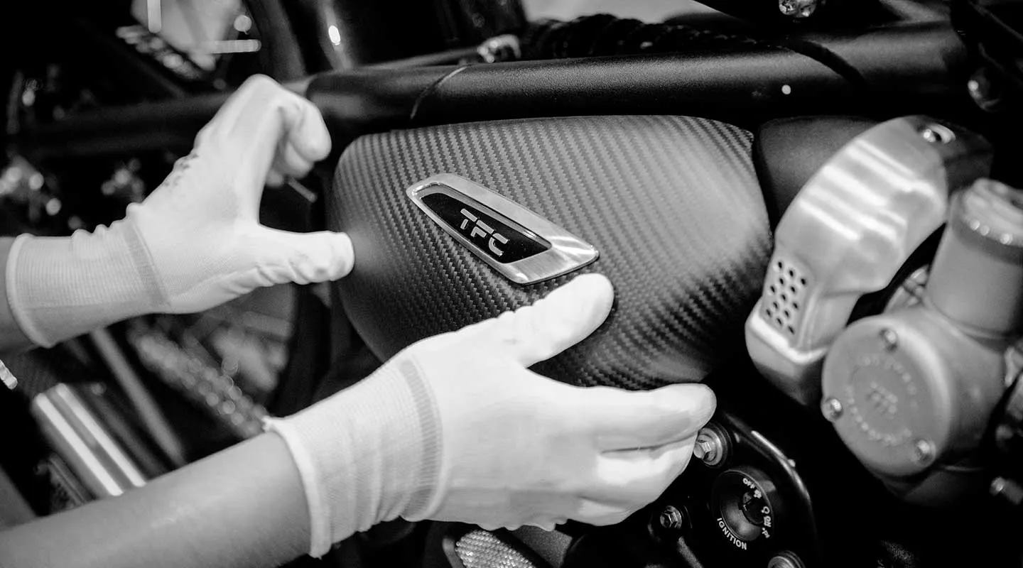 Custom motorbike launch