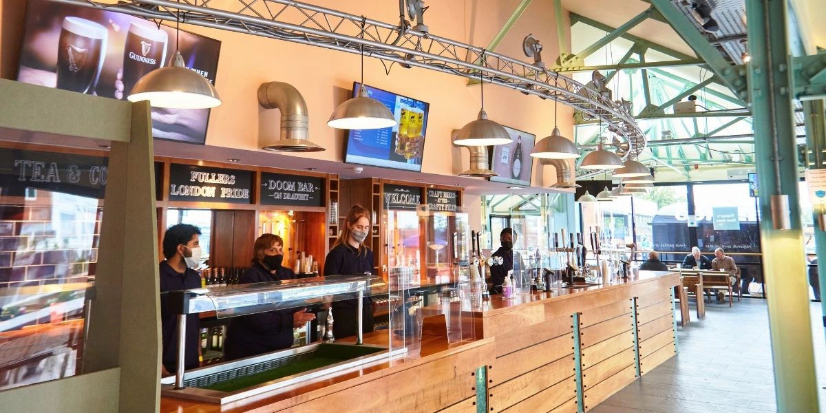 Digital signage at the races