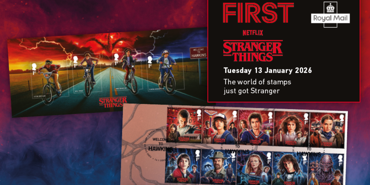 Royal Mail Stranger Things stamps – multi-channel campaign by Linney